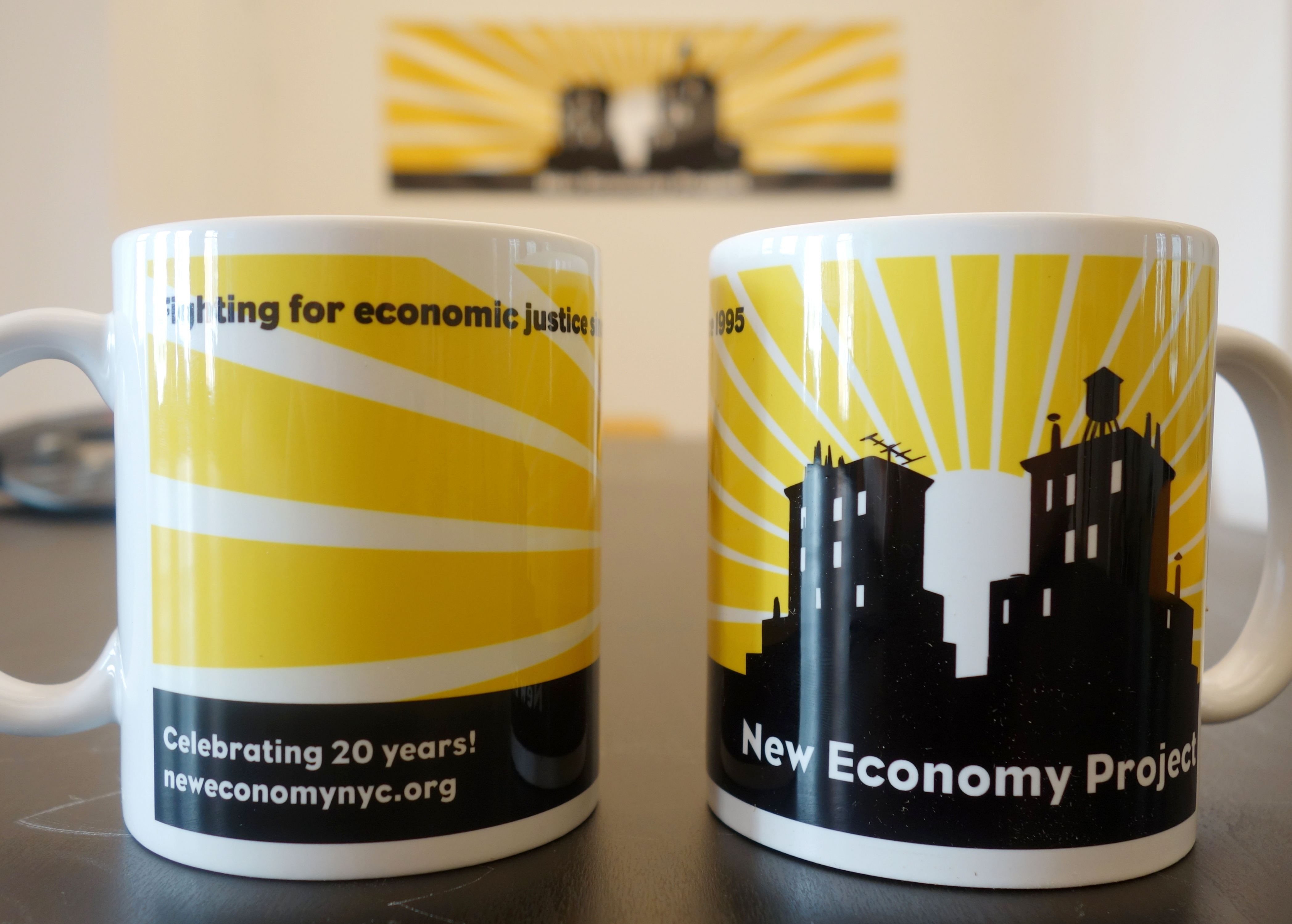 New Economy Project Mugs